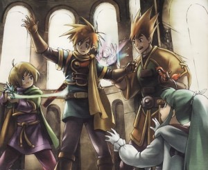 Golden Sun Cast & Djinn