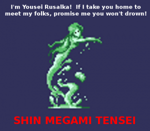 SMT Yousei Rusalka Watery Tarts Throwing Swords