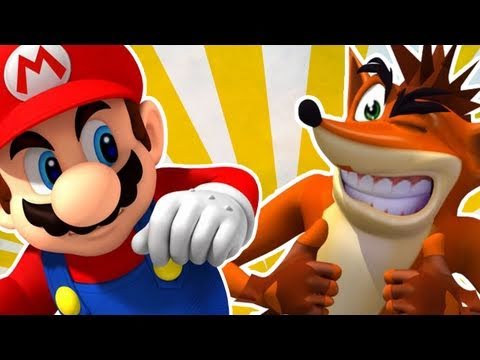 Mario and Crash