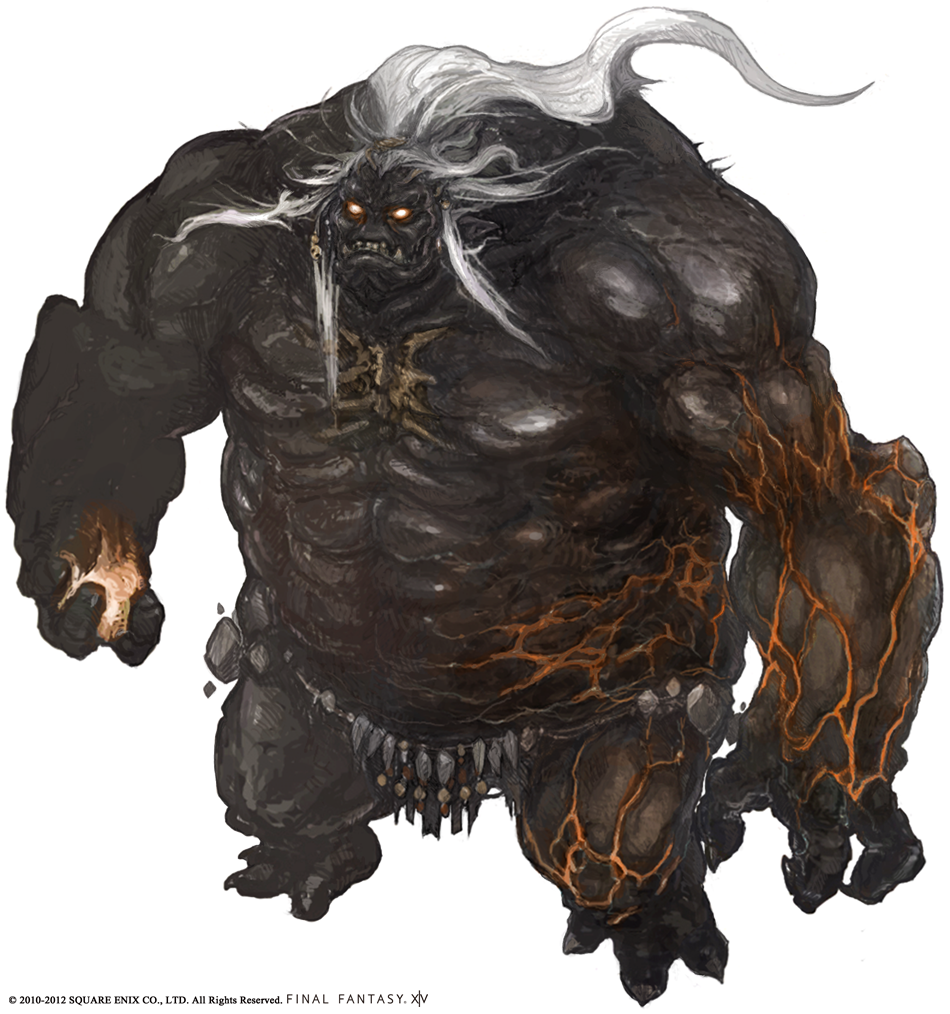 FFXIV A Realm Reborn Titan