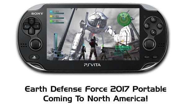 EDF for the PSVita earth defense force