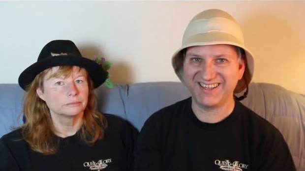 Lori and Corey Cole, creators of Quest for Glory and Hero-U