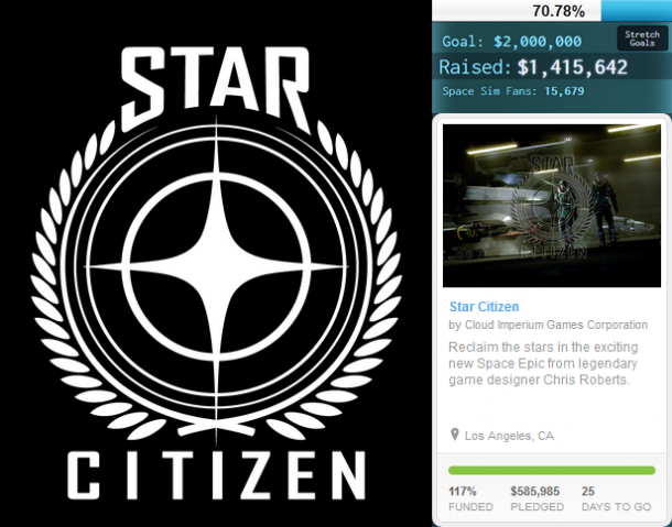 Star Citizen's pledges just past US$2,000,000 Star Citizen