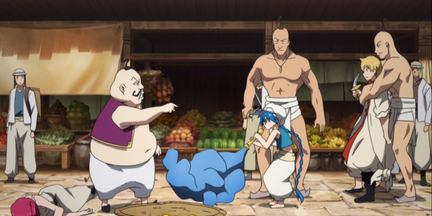 Magi Aladdin Ugo and Budel Magi: The Labyrinth of Magic