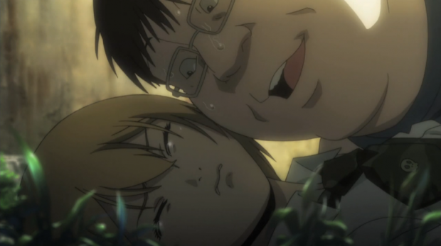 BTOOOM Himiko and Fat Guy BTOOOM!