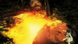 BTOOOM Kira dodges Sakamoto's Cracker BTOOOM!