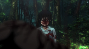 BTOOOM Kosuke Kira kills Father BTOOOM!