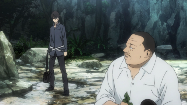 BTOOOM Taira explains everything to Sakamoto BTOOOM! Episode 3