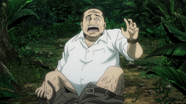 BTOOOM Taira taking a dump BTOOOM! Episode 3