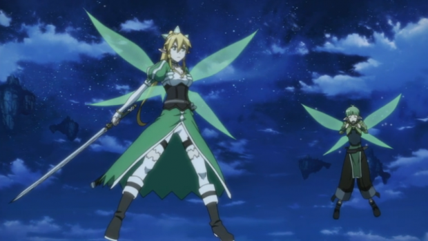 Sword Art Online Leafa and Recon