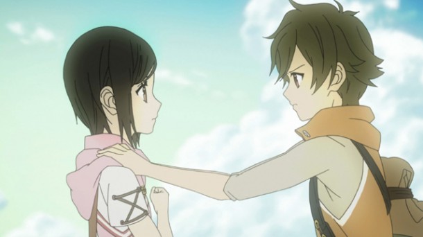 Shin Sekai Yori - Saki and Satoru are finally free. Shin Sekai Yori - Saki and Satoru are finally free.