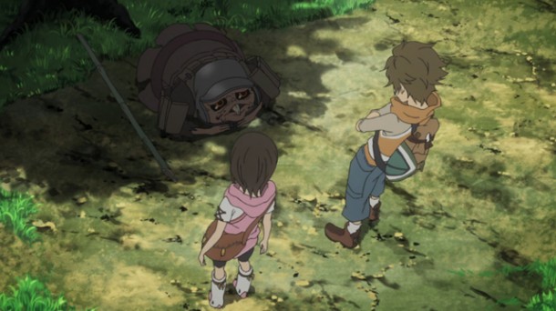 Shin Sekai Yori - Saki, Satoru, and the Robber Fly. Shin Sekai Yori - Saki, Satoru, and the Robber Fly.