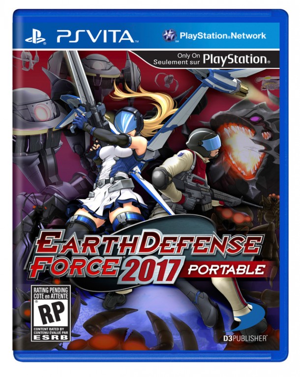 Earth Defense Foce 2017 Portable Box Art