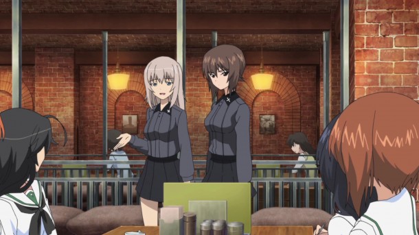 Girls und Panzer Maho and Comrade Girls und Panzer Maho and Comrade