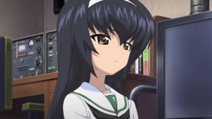 Girls und Panzer Mako Narrows Eyes Girls und Panzer Mako Narrows Eyes