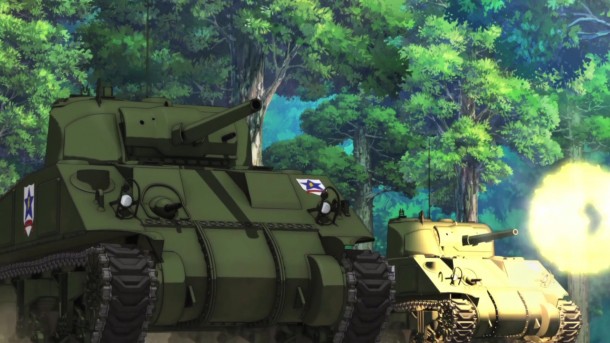 Girls und Panzer Tanks Girls und Panzer Tanks