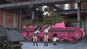 Girls und Panzer Tanks Girls und Panzer Tanks