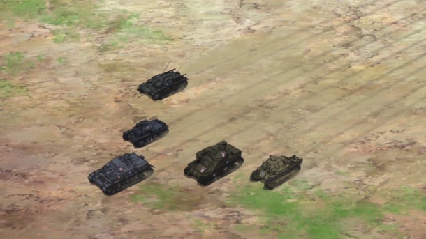 Girls und Panzer Tanks Girls und Panzer Tanks