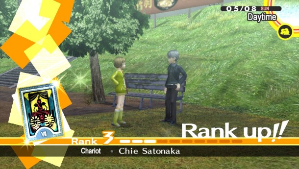 Persona 4 Golden Social Link Level Up Persona 4 Golden