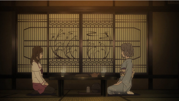 Shin Sekai Yori - Saki and Asahina Shin Sekai Yori - Saki and Asahina