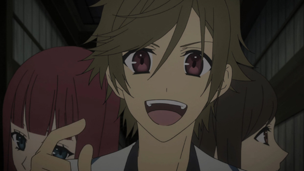 Shin Sekai Yori - Maria, Satoru, and Saki Shin Sekai Yori - Maria, Satoru, and Saki