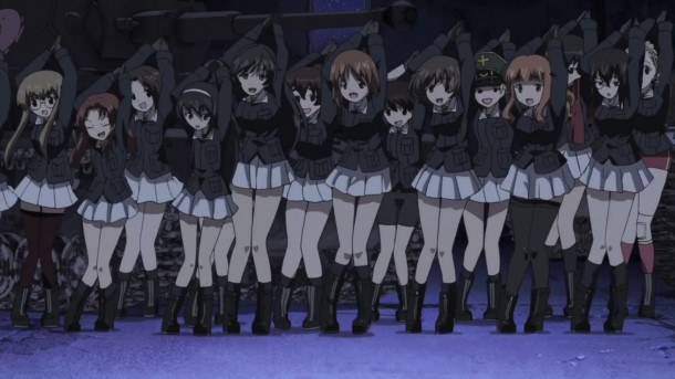 Girls und Panzer Dance Girls und Panzer Dance