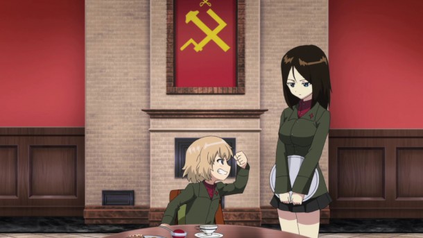 Girls und Panzer Katyusha and Nonna Girls und Panzer Katyusha and Nonna