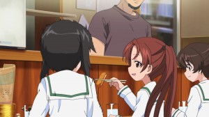 Girls und Panzer Kawashima, Anzu, and Yuzu