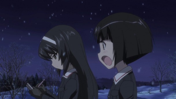 Girls und Panzer Mako and Sodoko Girls und Panzer Mako and Sodoko
