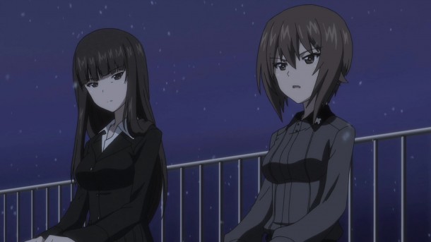 Girls und Panzer Miho’s Mother and Maho