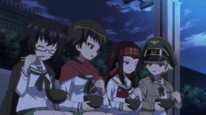 Girls und Panzer Oryou, Caesar, Saemonza, and Erwin