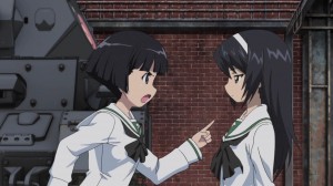 Girls und Panzer Sodoko and Mako Girls und Panzer Sodoko and Mako