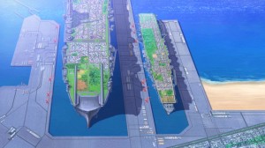 Girls und Panzer St. Gloriana School Ship and Oarai School Ship Girls und Panzer St. Gloriana School Ship and Oarai School Ship
