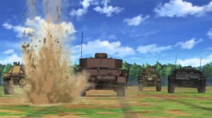 Girls und Panzer tanks
