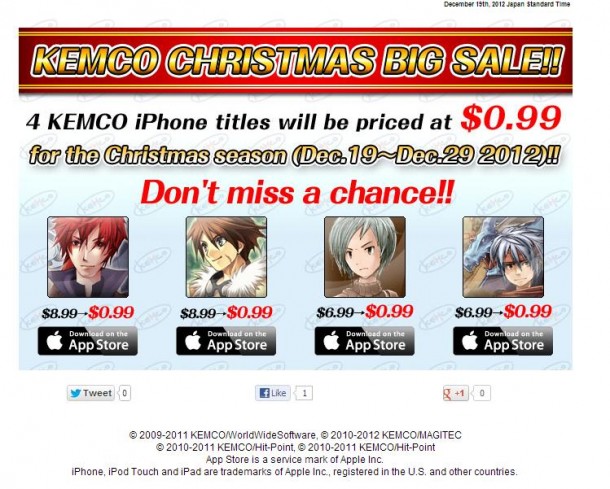 Kemco press release KEMCO