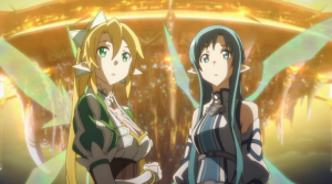 Sword Art Online Asuna and Leafa Sword Art Online Asuna and Leafa