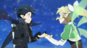 Sword Art Online Kirito and Leafa Dance