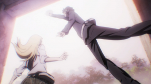 BTOOOM! Sakamoto Catches Homing BTOOOM!