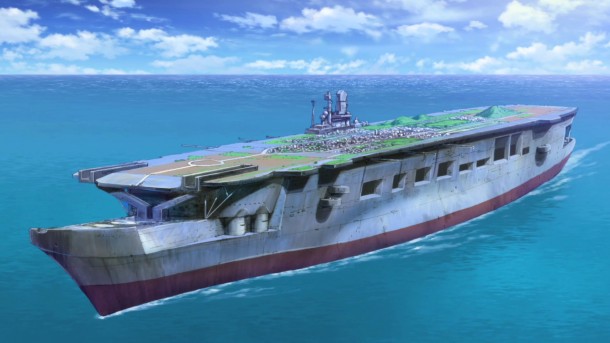 Girls und Panzer Kuromorimine School Ship Girls und Panzer Kuromorimine School Ship