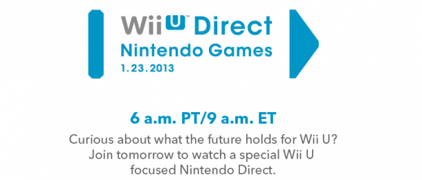 Nintendo Direct 1/23/2013 Nintendo Direct