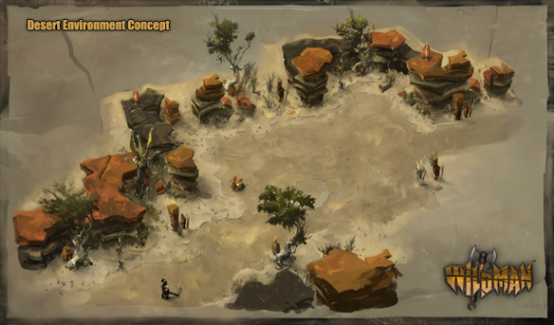 Wildman concept art Crowdfunding