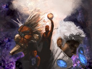 Barkley, Shut Up and Jam Gaiden - Title Screen