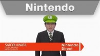 Iwata in a Luigi Hat!