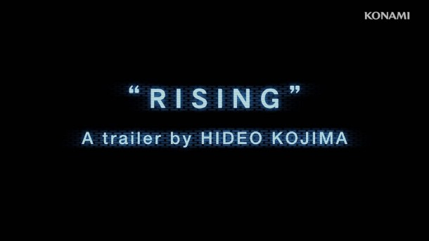 Metal Gear Rising: Revengeance | Hideo Kojima Trailer | Title