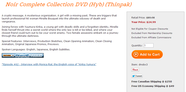 NOIR Rightstuf