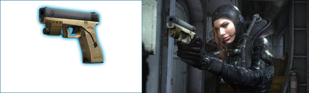 Resident Evil: Revelations HD | Jessica Sherawat DLC G18 Handgun Resident Evil: Revelations HD | Jessica Sherawat DLC G18 Handgun