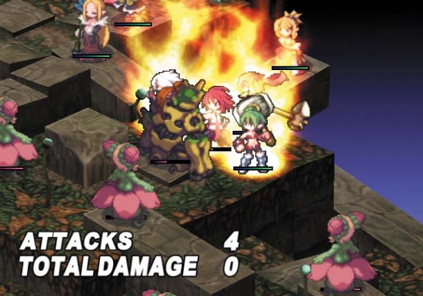 Disgaea 2: Cursed Memories | Team attack