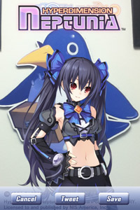 Hyperdimension Neptunia The App screenshot