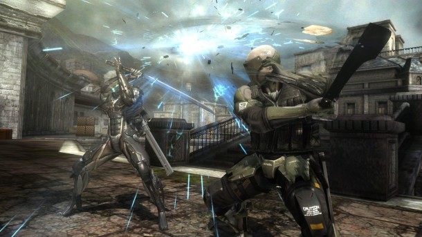 metal gear rising revengeance raiden fighting mook