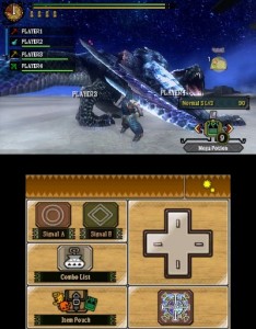 The NEW look of Monster Hunter for the 3DS...